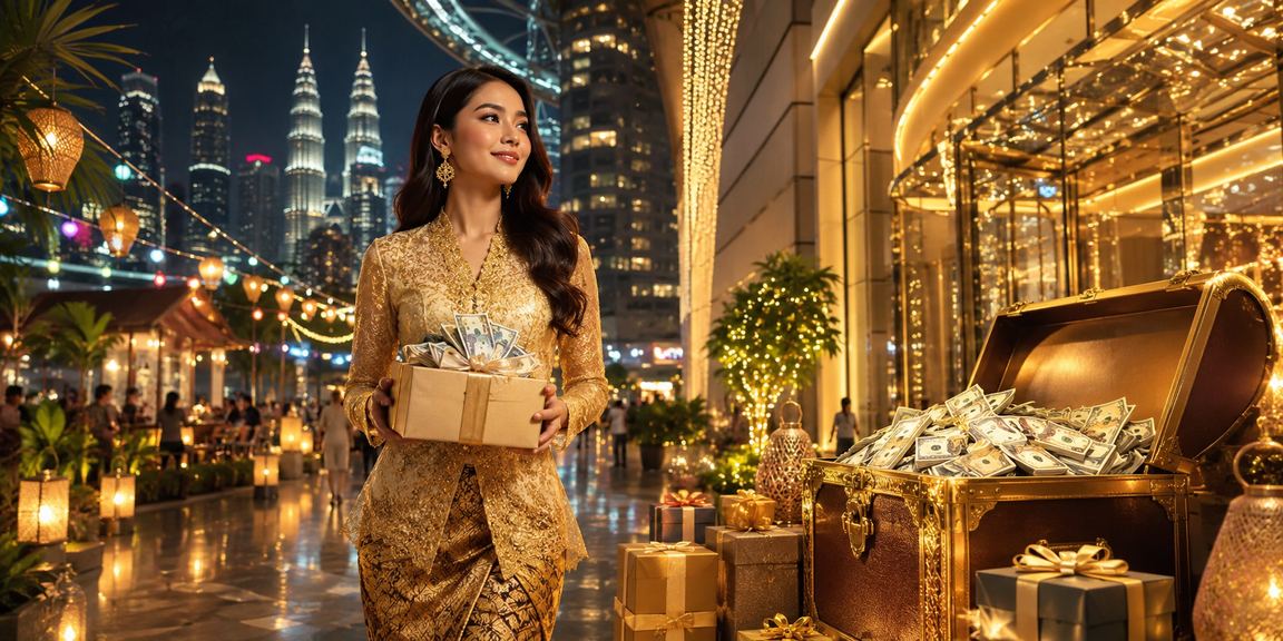 Sports betting scene in Kuala Lumpur featuring traditional Kebaya attire